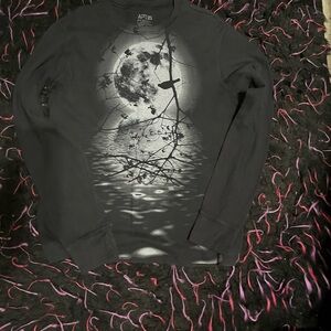 Apt. 9 Charcoal Long Sleeve Shirt